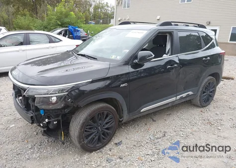 2022 Kia Seltos Nightfall Edition from USA, damaged, VIN KNDEUCA21N7254102